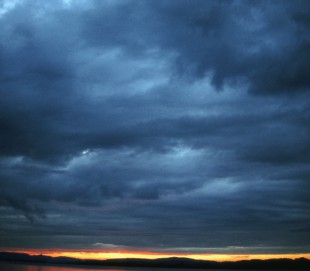 Himmel über Zürichsee
